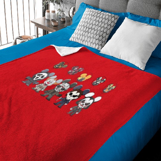 Mickey Creepy Tank, Mickey Halloween Tank, Scary Mickey Tank, Mickey Mouse Tank, Halloween Mickey, Scream Mickey Tank, Disney World Tank Baby Blankets