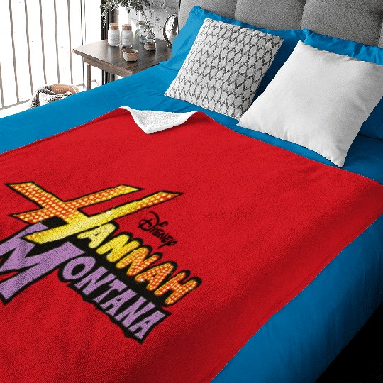 Hannah Montana Baby Blankets, Disney Hannah Montana Logo