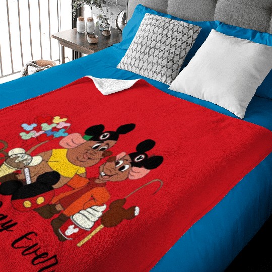 Best Day Ever Jaq and Gus Gus Baby Blankets, Disney Trip Baby Blankets, Disneyland Cinde Baby Blankets, Disney Mice Baby Blankets