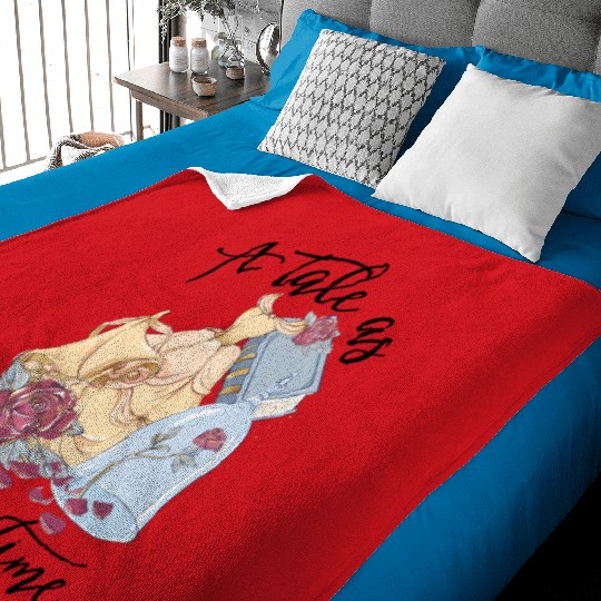 Disney Princess Baby Blankets, Beauty And The Beast Baby Blankets