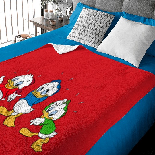 Disney DuckTales Baby Blankets, Disney Huey, Dewey, and Louie Baby Blankets