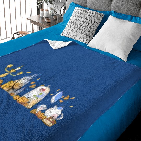 Vintage Disney Princess Belle  Color Baby Blankets, Beauty and the Beast Characters Unisex Baby Blankets, Disneyland Family Trip 2023 Baby Blankets