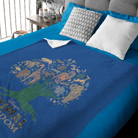 Disney Animal Kingdom Baby Blankets, Lets Get Wild Baby Blankets