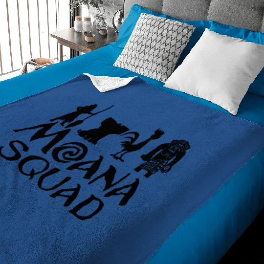 Moana Squad Baby Blankets; Moana Fan Baby Blankets; Maui, Pua, Hei Hei Pullover; Moana Movie Gift; Moana Disney Sweater; Family; Hoody; Jersey; (T295)