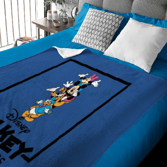 Disney Mickey And Friend Baby Blankets, Disney World Baby Blankets, Disneyland Baby Blankets, Disney Family Baby Blankets, Disney Mickey Baby Blankets