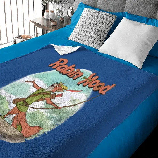 Vintage Robin Hood Baby Blankets, Robin Hood Disney Baby Blankets