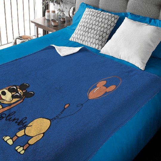 Slinky Dog Baby Blankets, Disney Balloon Tank