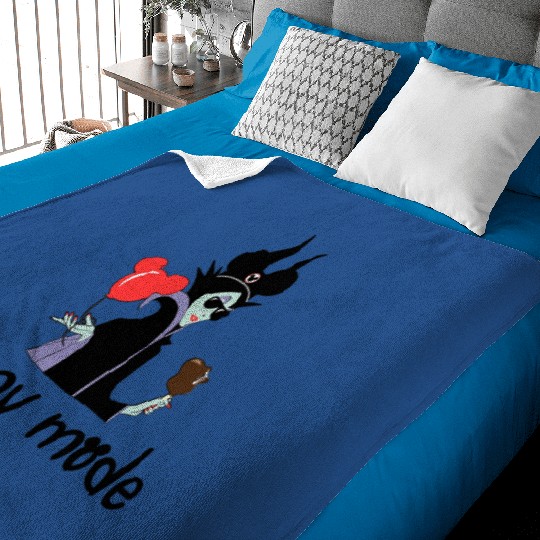 Disney Villains Vacay Mode, Maleficent Queen Sleeping Beauty Villain Baby Blankets