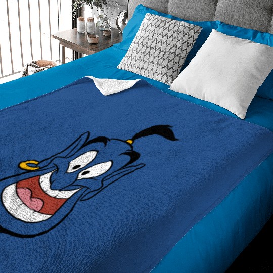 Disney Aladdin Genie 90s Costume Baby Blankets
