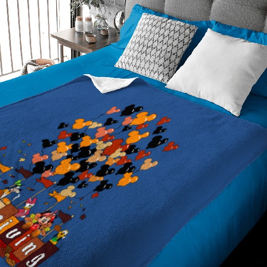 Disney Thanksgiving Baby Blankets