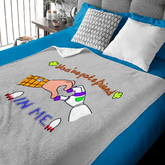 Woody and Buzz Baby Blankets, You've Got a Friend In Me Baby Blankets, Toy Story Family Baby Blankets, Disney Vacation 2023 Baby Blankets
