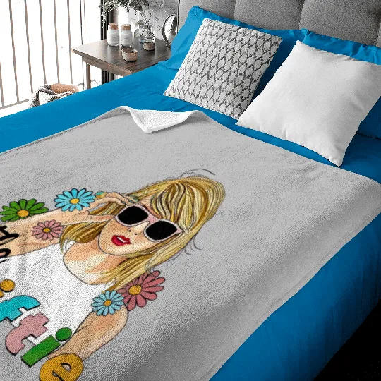 Discover Little Taylor version Baby Blankets,Flower Taylor Girls Baby Blankets