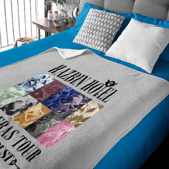 Discover Hazbin Hotel Angel Dust The Eras Tour Style Baby Blankets, Hazbin Hotel Movie Baby Blankets