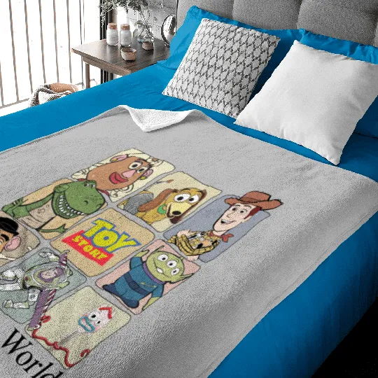 Toy Story Disneyworld Baby Blankets, Disney Pixar Toy Story Baby Blankets