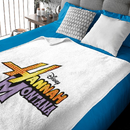 Hannah Montana Logo Baby Blankets, Hannah Montana Baby Blankets, WDW Magic Kingdom Disneyland