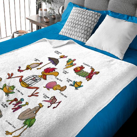 Vintage The Tulgey Wood Alice in Wonderland Baby Blankets, Retro Disney Baby Blankets Baby Blankets