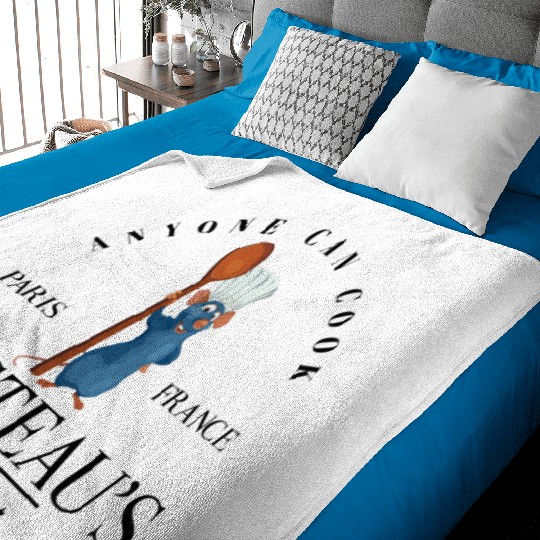 Ratatouille Anyone Can Cook Disney Remy Mouse Chef Epcot Disneyworld 2023 Baby Blankets