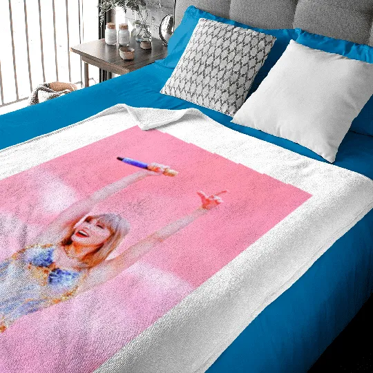 Discover Taylor pink girl Baby Blankets