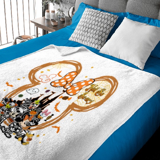 Disney Halloween Family Bella Baby Blankets