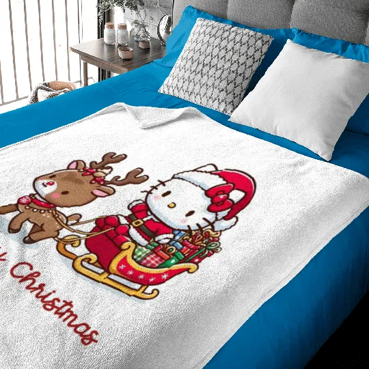 Hello Kitty Hello Kitty lovesrs Hello Kitty ,  Disney Christmas , Disney Family Baby Blankets