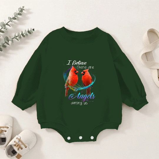 Cardinal Bird Baby Romper Sweatshirts