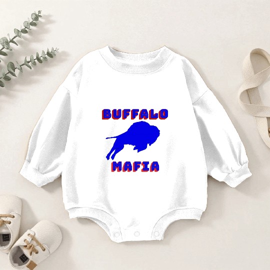 Bills Mafia Makes A Great For Buffalo Sports Fan Baby Romper Sweatshirts