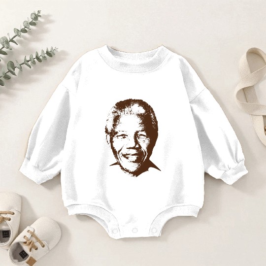 Nelson Mandela Baby Romper Sweatshirts