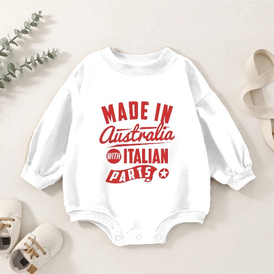 Australian Italian Baby Romper Sweatshirts