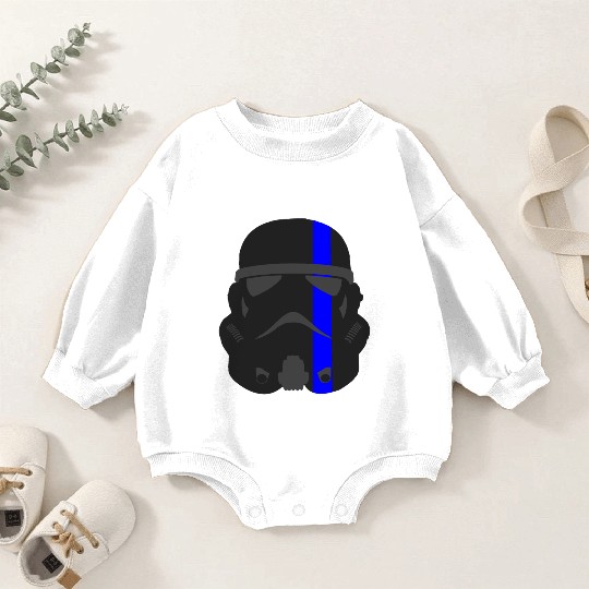 Thin Blue Line - Storm Trooper Baby Romper Sweatshirts