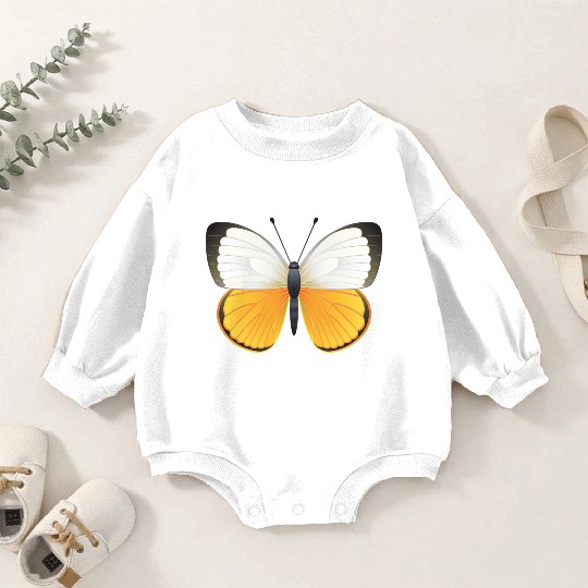 Butterfly Baby Romper Sweatshirts