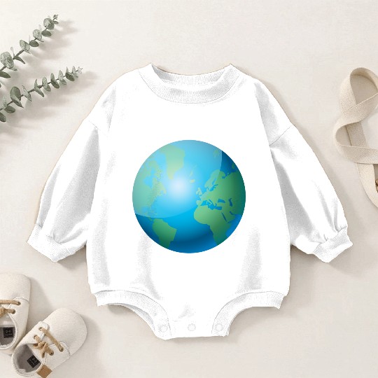 earth Baby Romper Sweatshirts