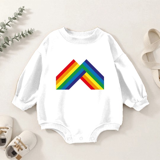 Rainbow bridge Baby Romper Sweatshirts