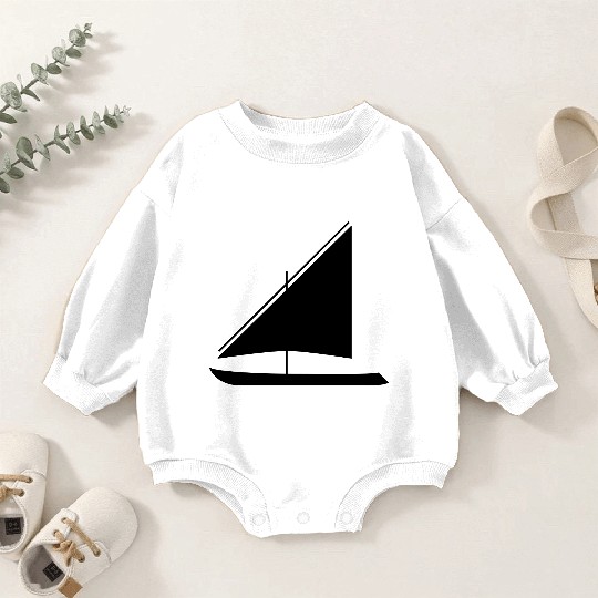 sailing boat Baby Romper Sweatshirts