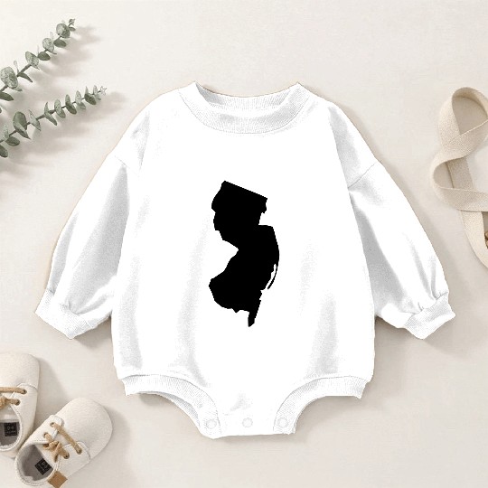 New Jersey Baby Romper Sweatshirts