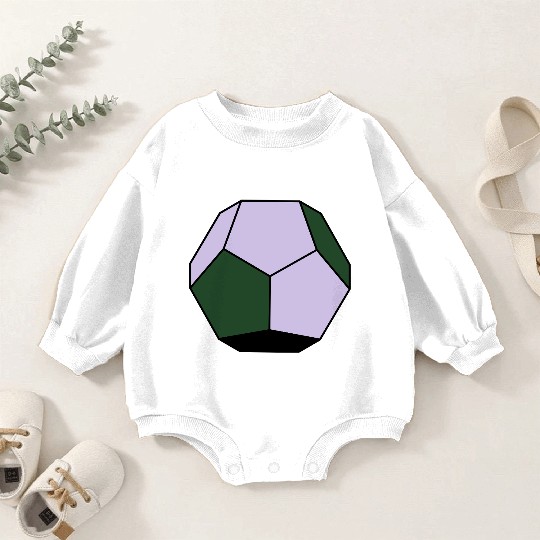 platonic solid Baby Romper Sweatshirts