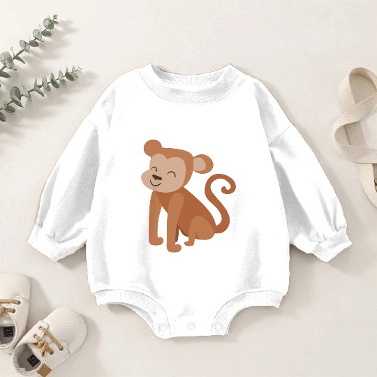 monkey Baby Romper Sweatshirts