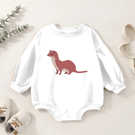 weasel Baby Romper Sweatshirts