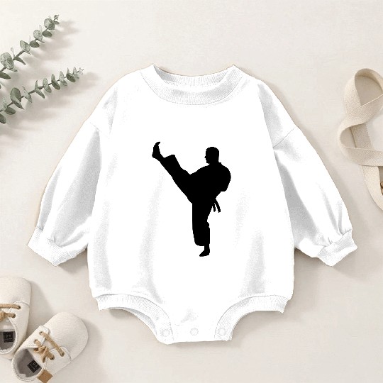 karate Baby Romper Sweatshirts