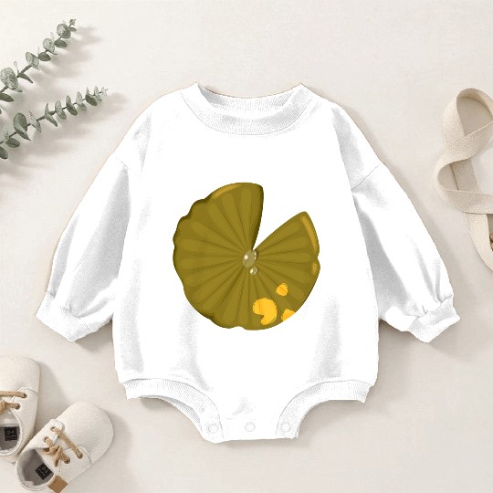 Lotus leaf Baby Romper Sweatshirts