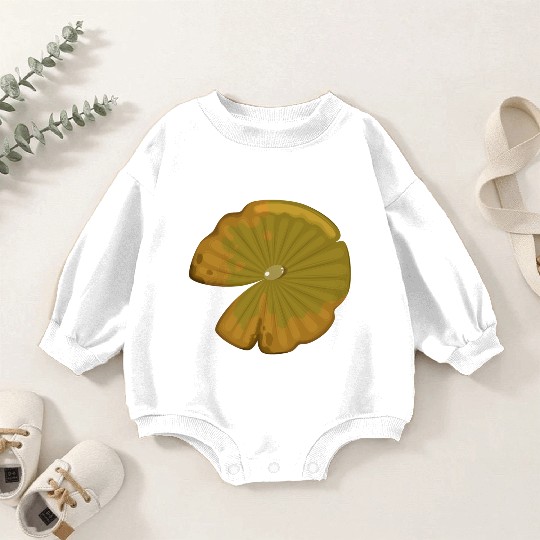 Lotus leaf Baby Romper Sweatshirts