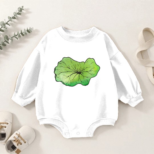 Lotus leaf Baby Romper Sweatshirts