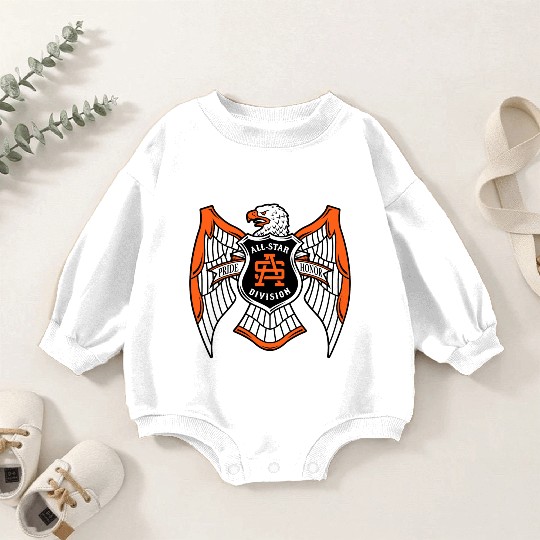 hawk crest mma Baby Romper Sweatshirts