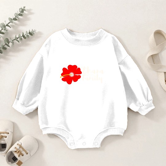 Ohana Means Family Baby Romper Sweatshirts