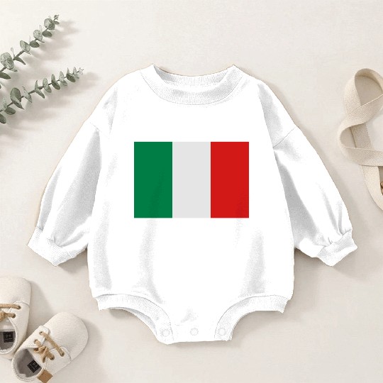 National Flag Of Italy Baby Romper Sweatshirts