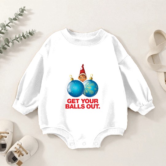 Christmas Balls Baby Romper Sweatshirts