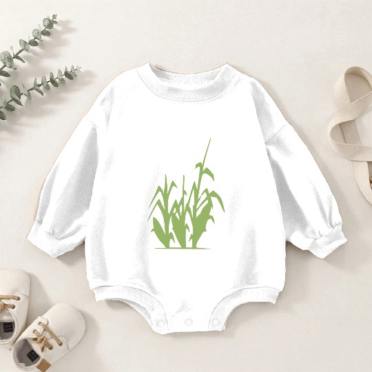 mais corn maize getreide veggie gemuese vegetables Baby Romper Sweatshirts