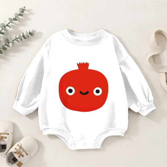 Pomegranate Baby Romper Sweatshirts