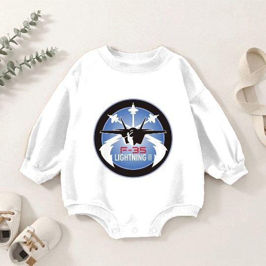 F-35 Lightning II Baby Romper Sweatshirts