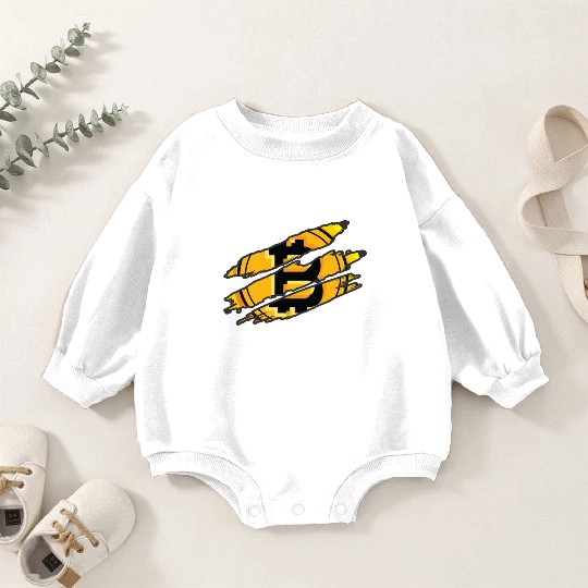 BITCOIN BEAST Baby Romper Sweatshirts