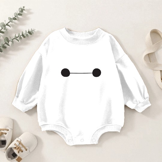 Disney Movie Big Hero 6 Baymax Eyes Baby Romper Sweatshirts Illuminati